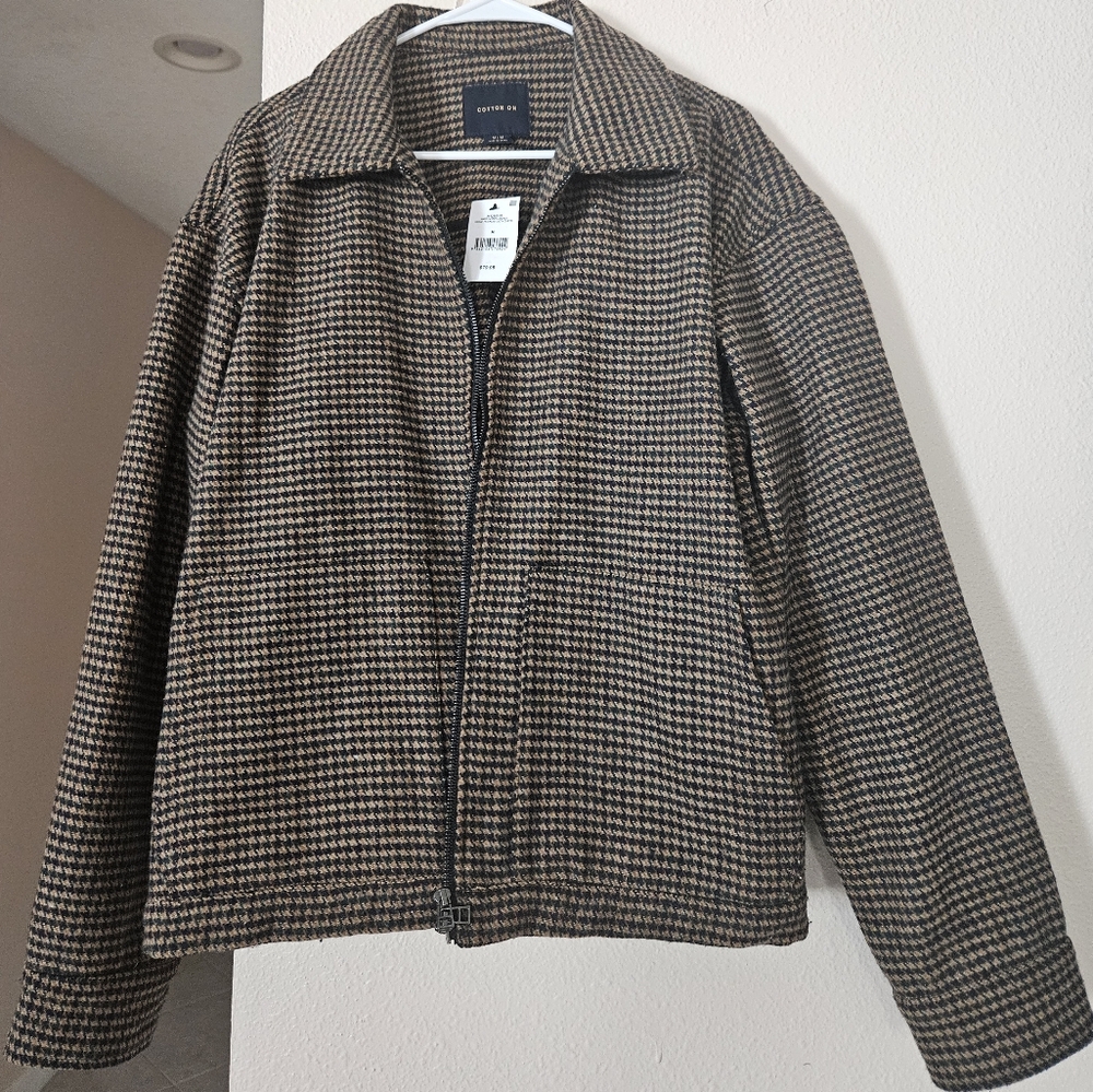 Cotton On Houndstooth Jacket - Picture 11 of 12